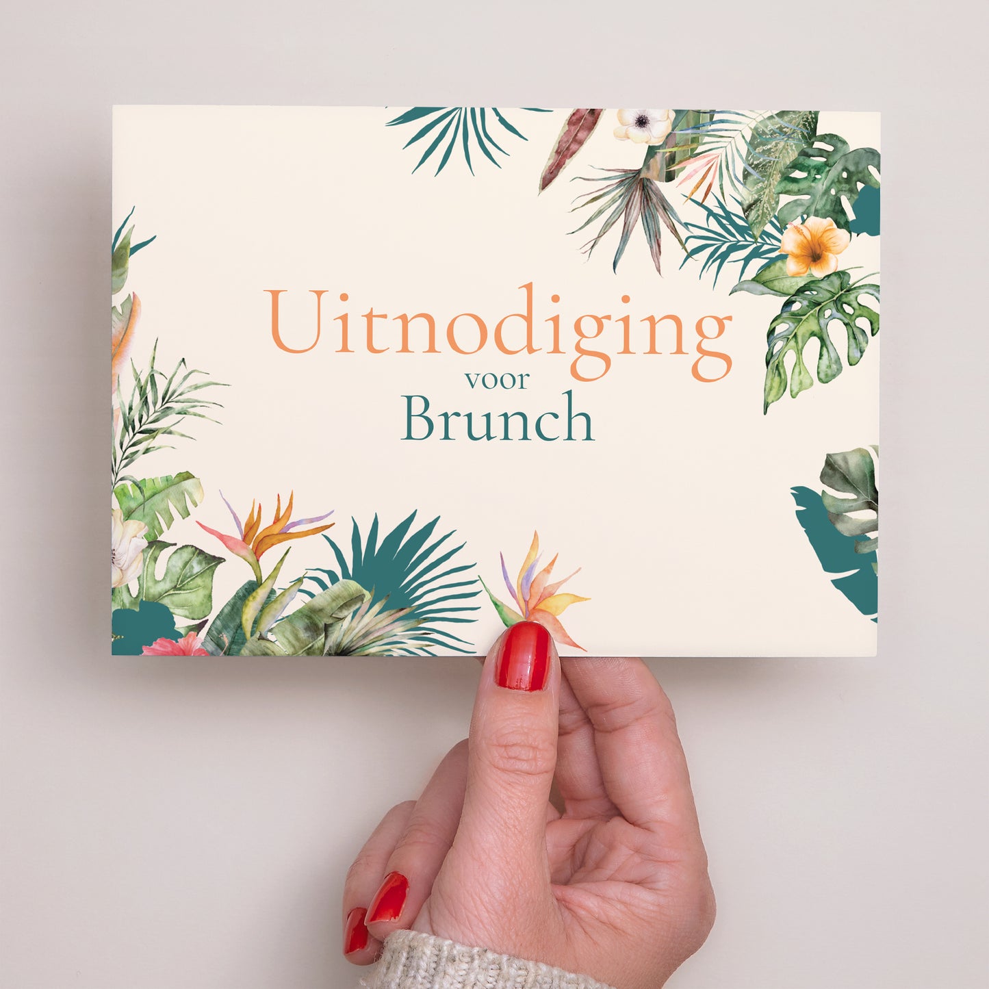 Uitnodigingen Huwelijk Landschap Tropisch huwelijk foto N° 3