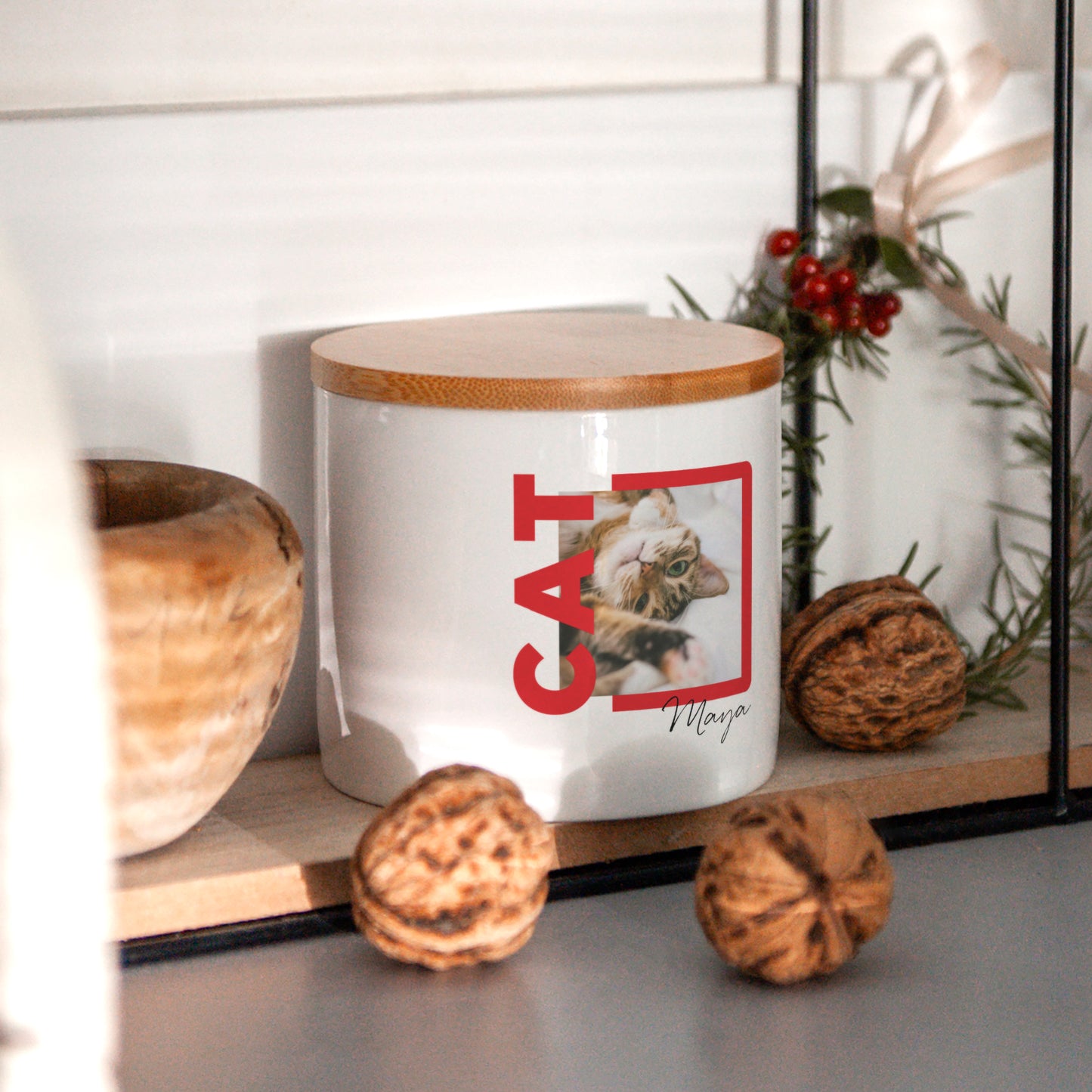 Keramiek pot Objecten 48 cl Kat foto N° 4