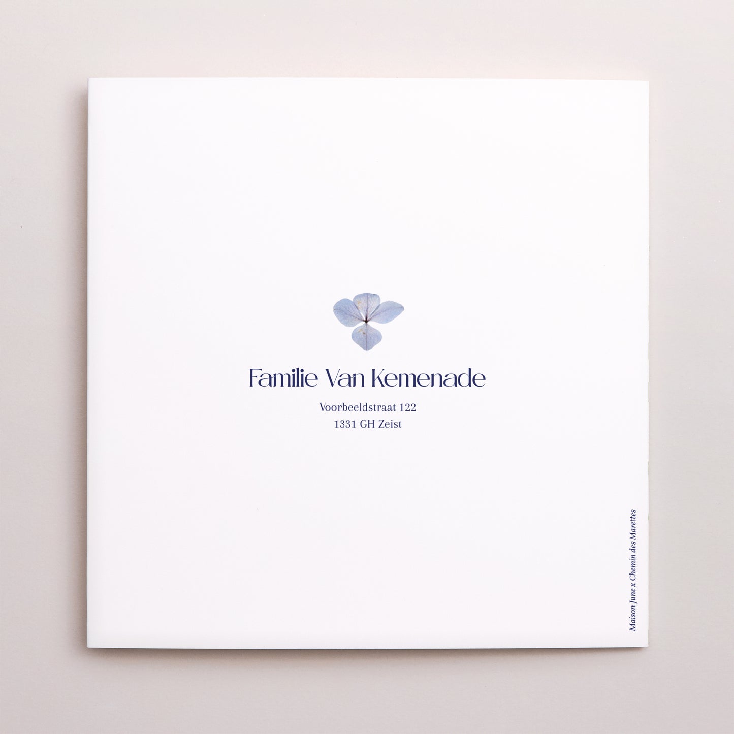 Geboortekaartjes Dubbel vierluik Het Betoverde Herbarium foto N° 3