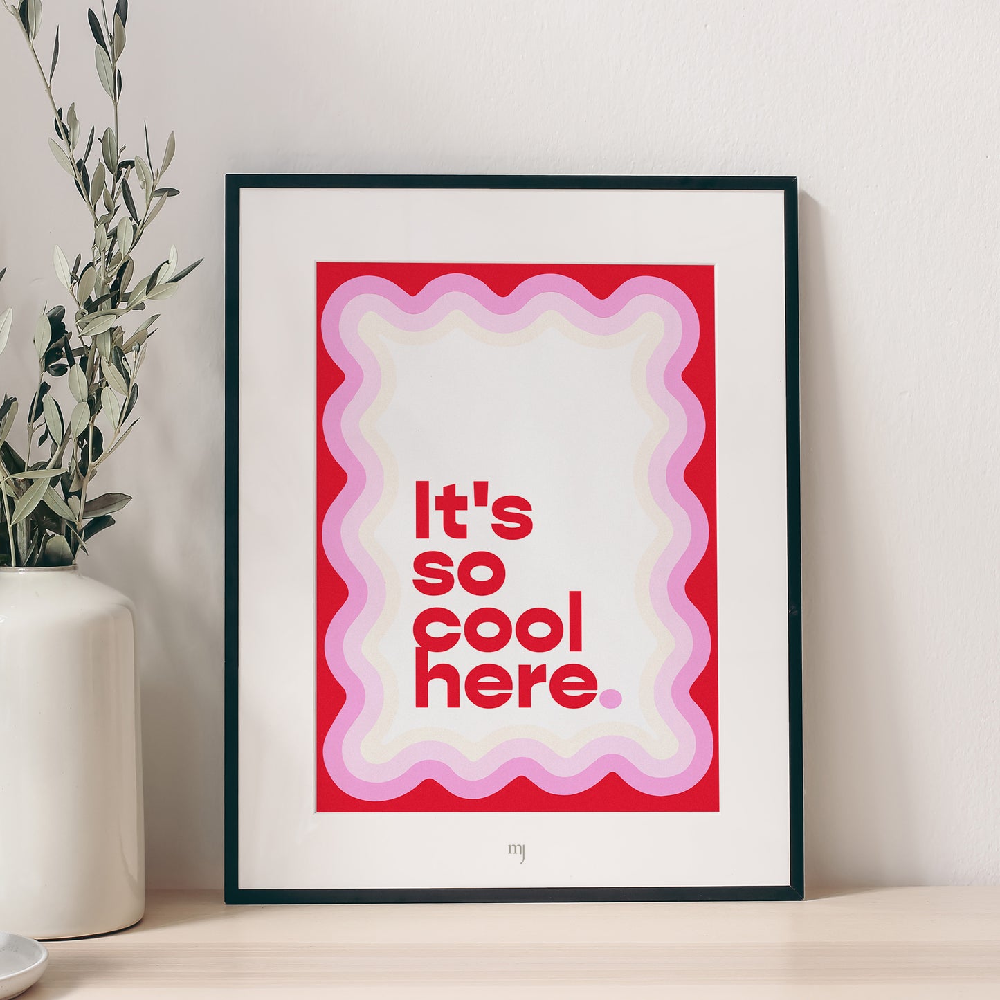 Het is zo cool hier poster foto N° 1