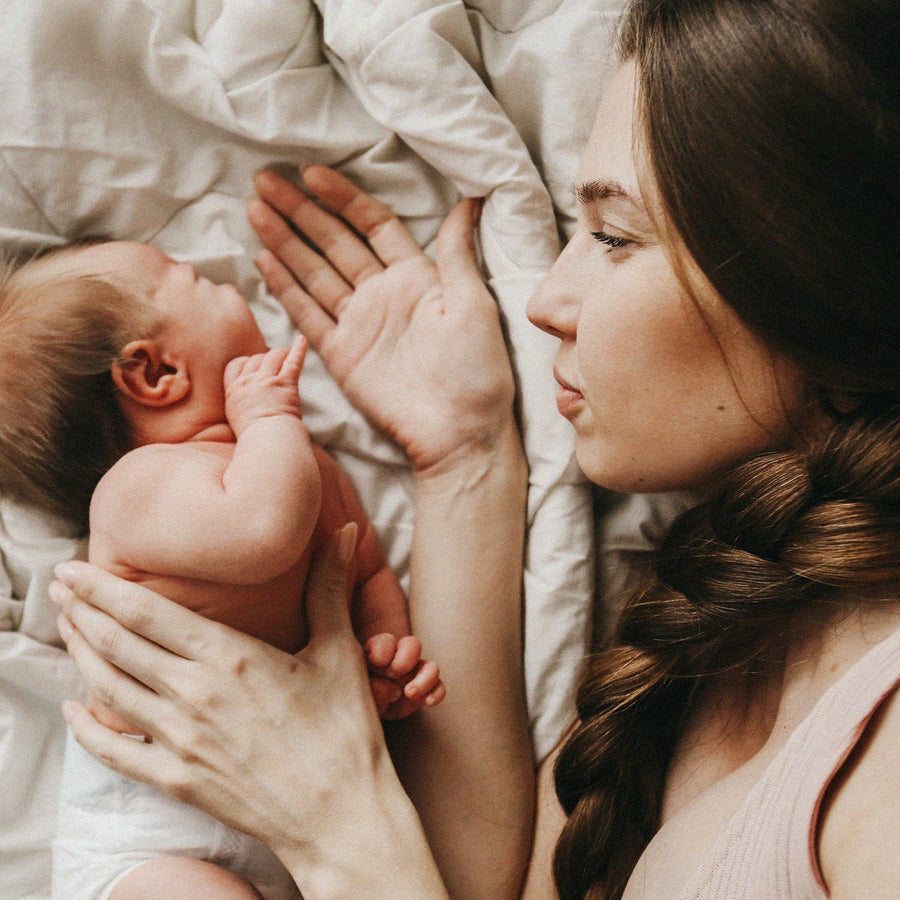 Maman et son bébé
