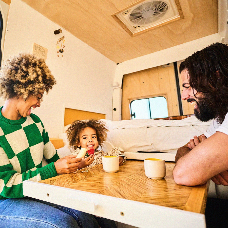 Voyage en famille en van