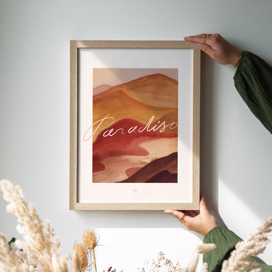 Decoratieve poster Paradiso foto
