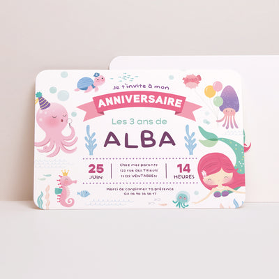 Verjaardag zeemeermin