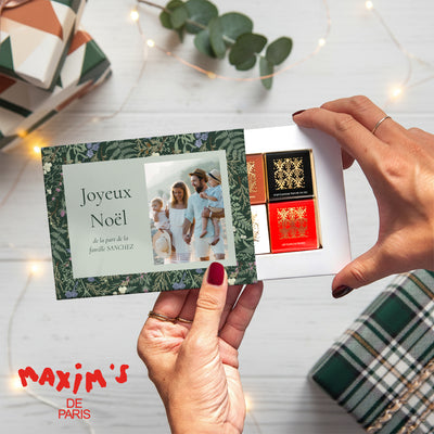 Gepersonaliseerde chocoladedoos Maxim’s Paris