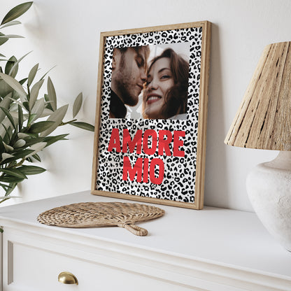 Poster Objecten Portret Amore Mio leopard foto N° 5