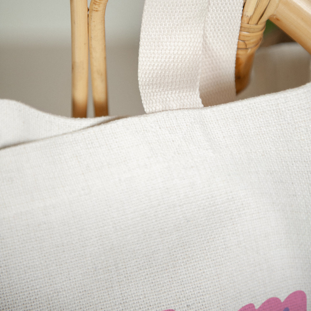 Tote Bag-objecten Handvat van Mama Club-canvas foto N° 6