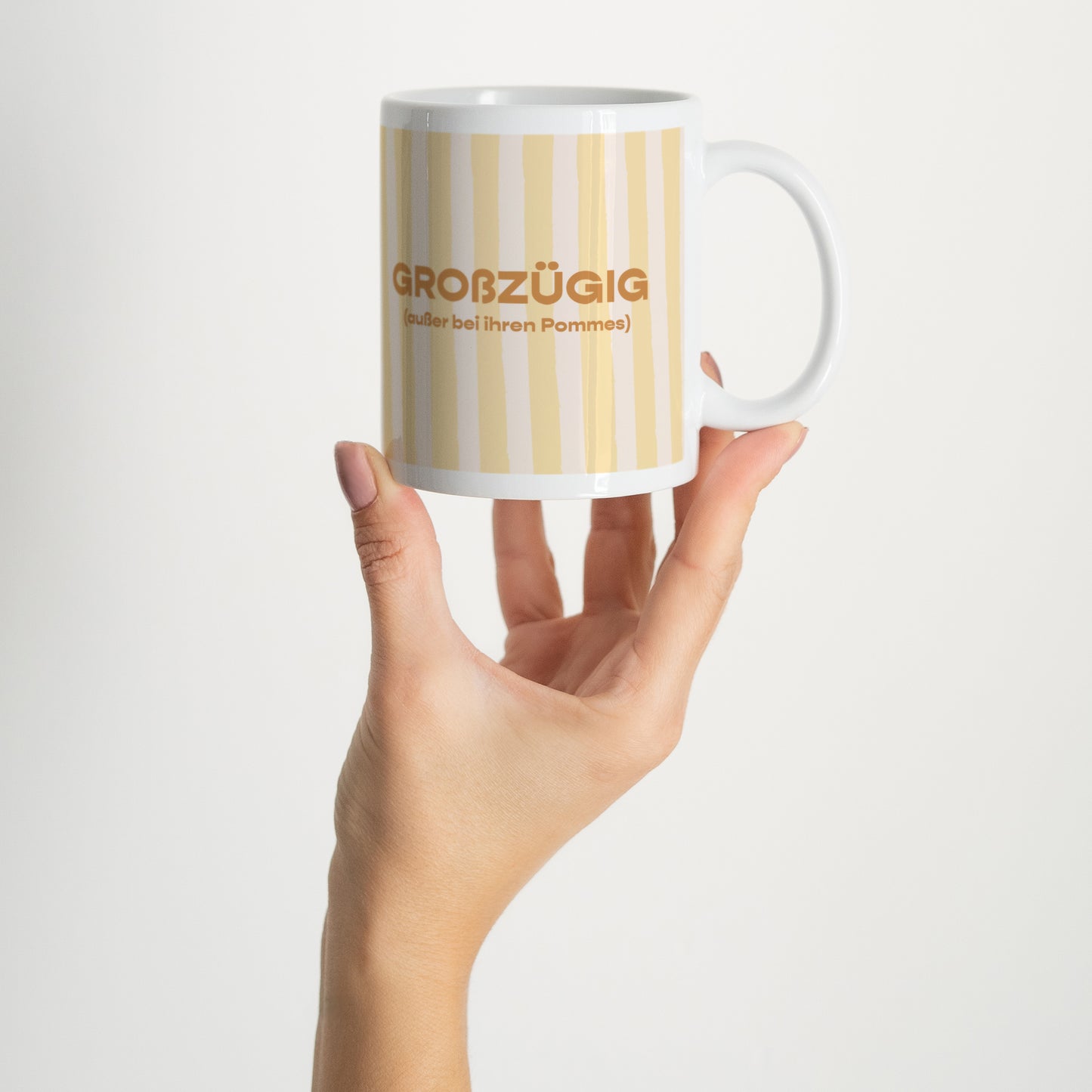 Mug Objets Blanc Généreuse foto N° 6