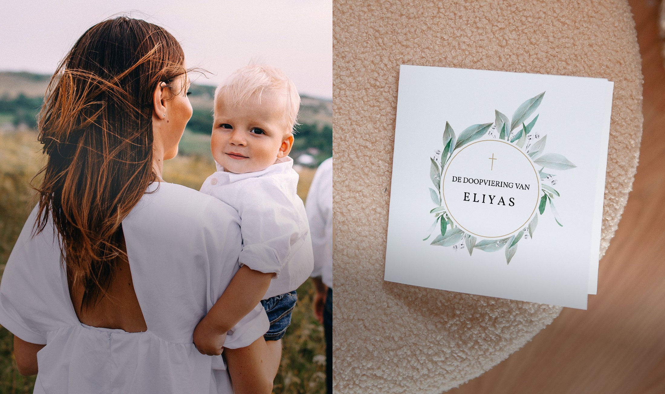 Je bent uitgenodigd voor zijn doop!