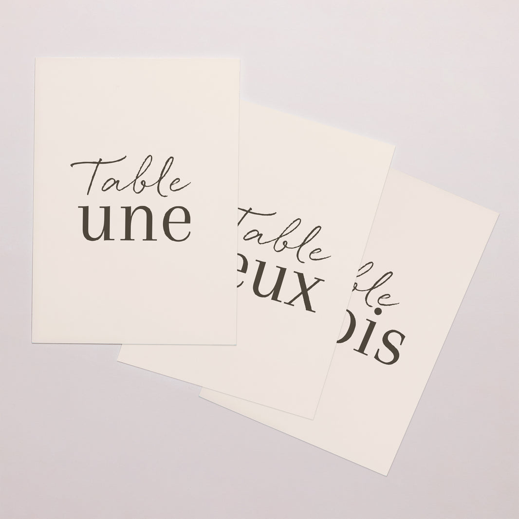 Marque table Mariage Rectangle Couple Bohême foto N° 1