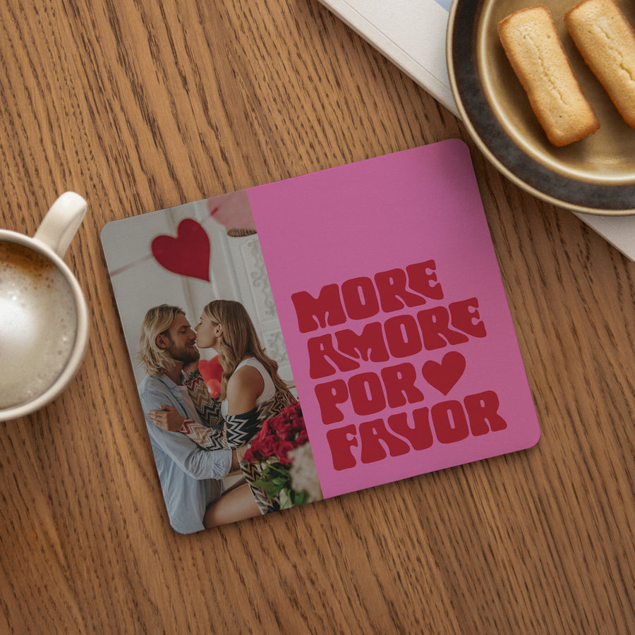 Muismat Objecten Rechthoek More amor por favor foto