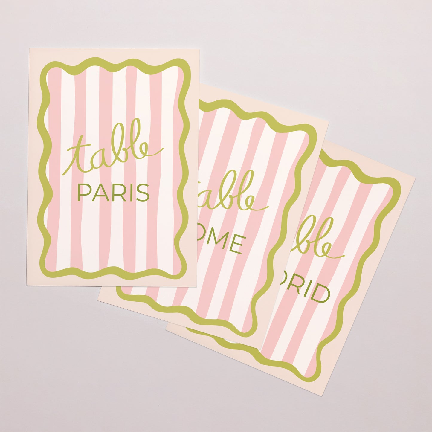 Marque table Mariage Rectangle Lisette foto N° 1
