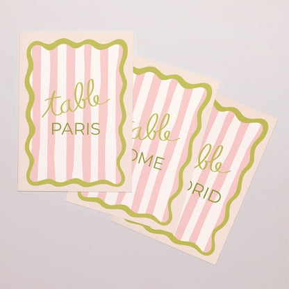Marque table Mariage Rectangle Lisette foto N° 1