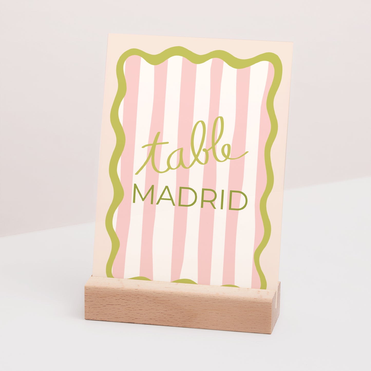 Marque table Mariage Rectangle Lisette foto N° 3