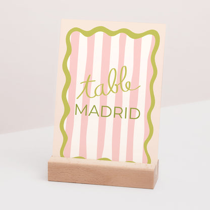 Marque table Mariage Rectangle Lisette foto N° 3