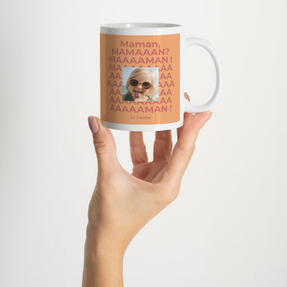 Mug Objets Blanc Maaaaman foto N° 2