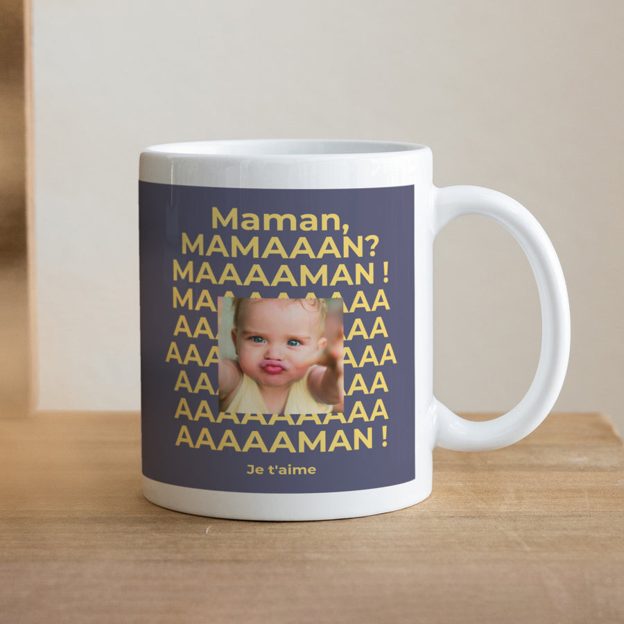 Mug Objets Blanc Mamaaaan! foto