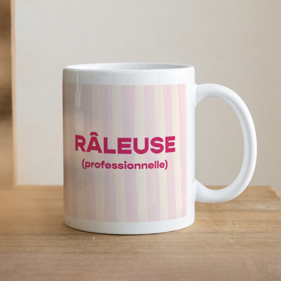 Mug Objets Blanc Râleuse foto