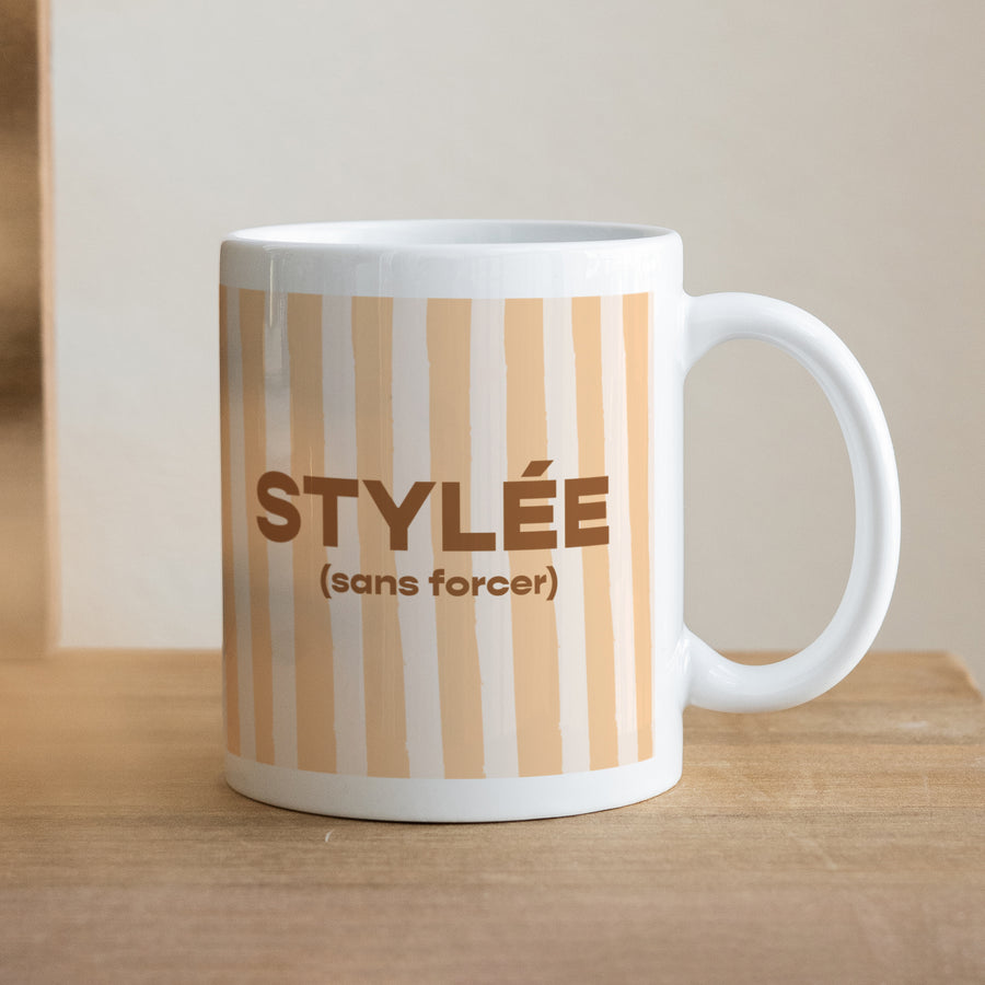 Mug Objets Blanc Stylée foto