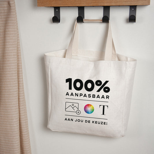 Tote Bag Objecten Handgreep van canvas Do It Yourself foto