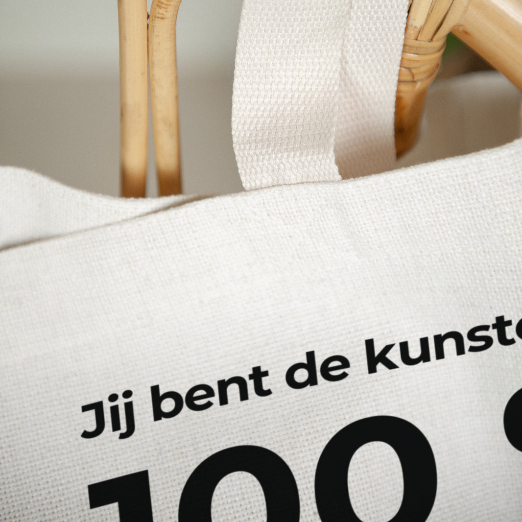 Tote Bag Objecten Handgreep van canvas Do It Yourself foto N° 3