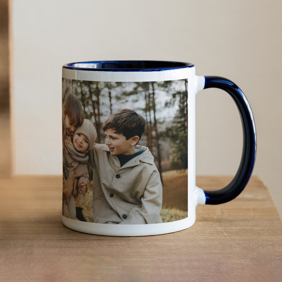 Mok Objecten Blauw Mijn 100% gepersonaliseerde mok foto