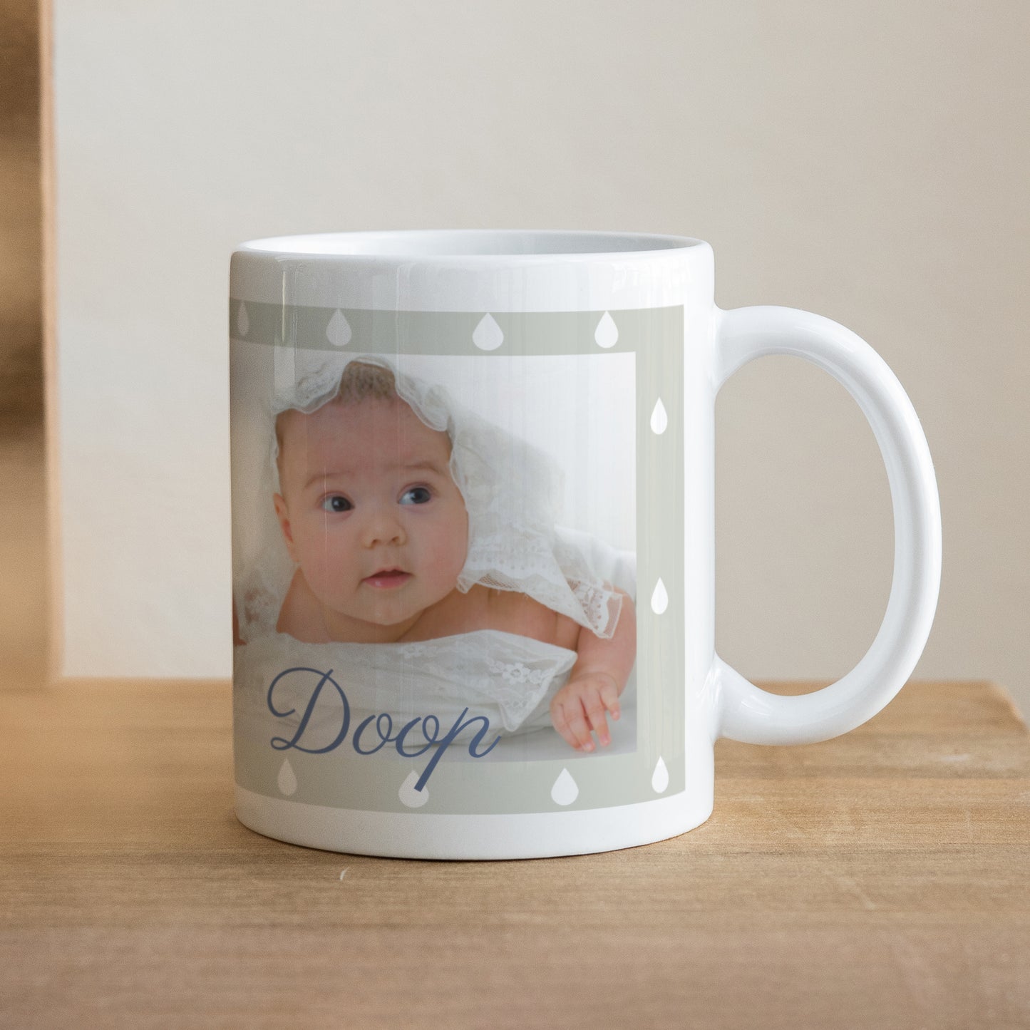 Mok Doop Wit Ceremonie - Beige foto N° 1