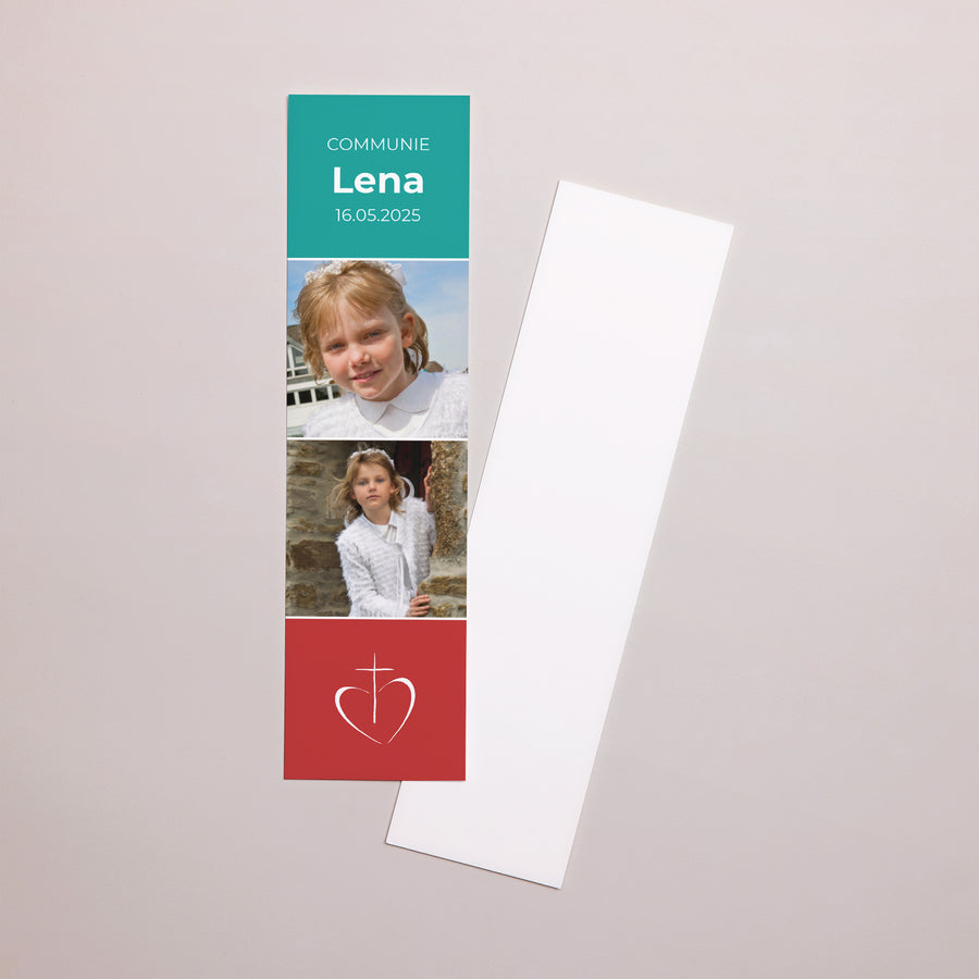 Boekenlegger Communie Bladwijzer Mijn communie foto