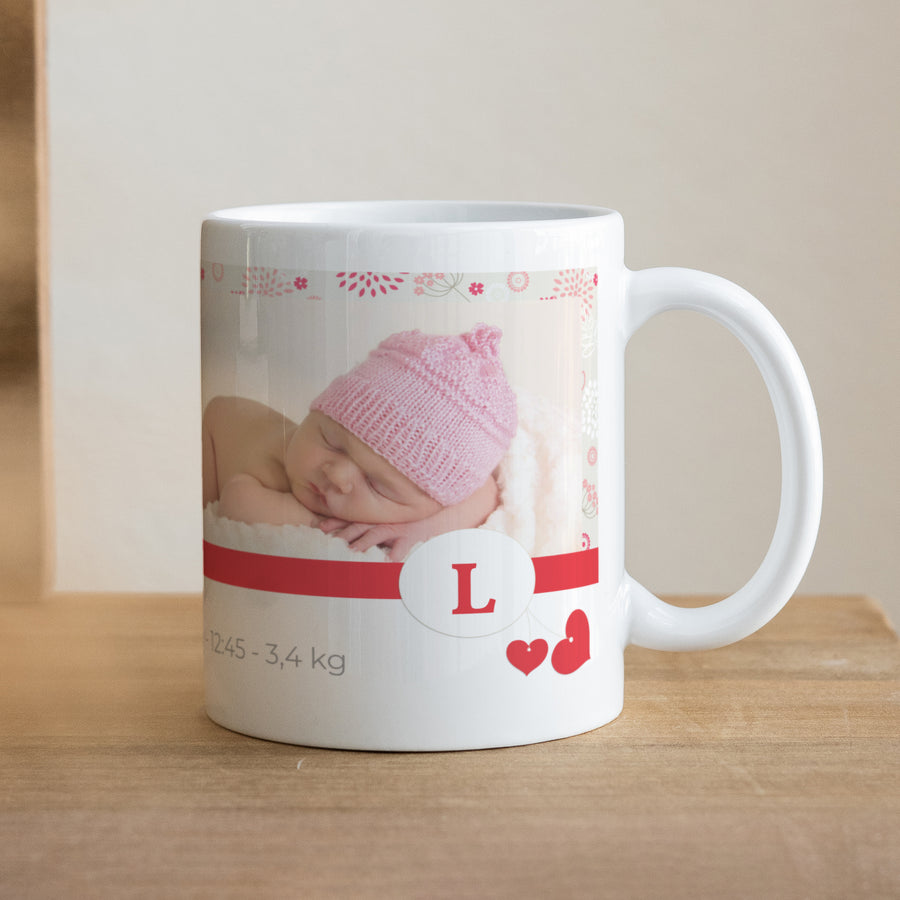 Mok Geboorte Wit Lou foto