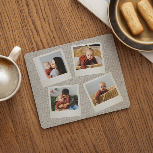 Muismat Objecten Rechthoek Polaroid foto