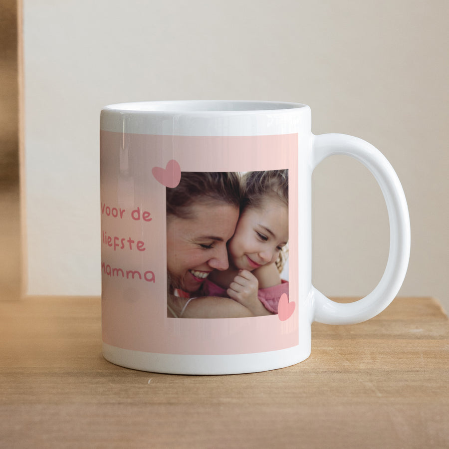Mok Objecten Wit Speciaal mama foto