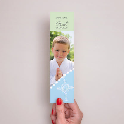 Boekenlegger Communie Bladwijzer Inwijding foto N° 2