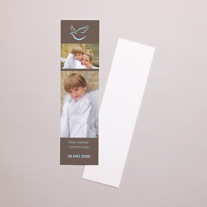 Boekenlegger Communie Bladwijzer De weg, de waarheid en het leven foto N° 1