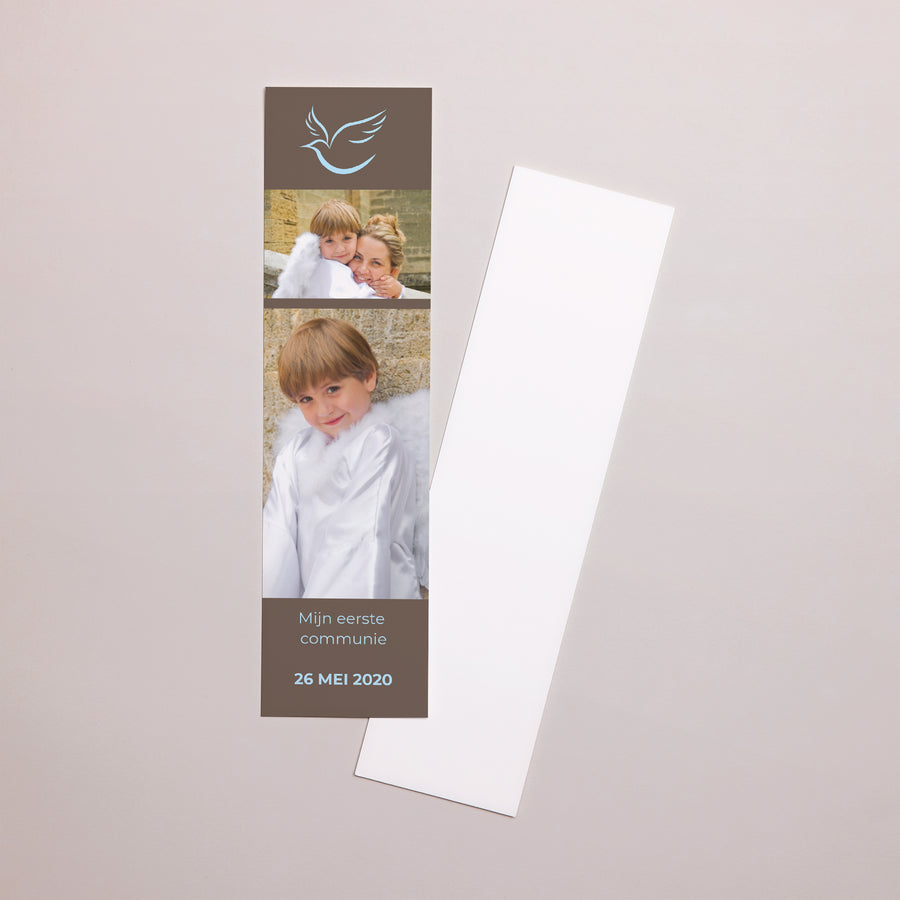 Boekenlegger Communie Bladwijzer De weg, de waarheid en het leven foto