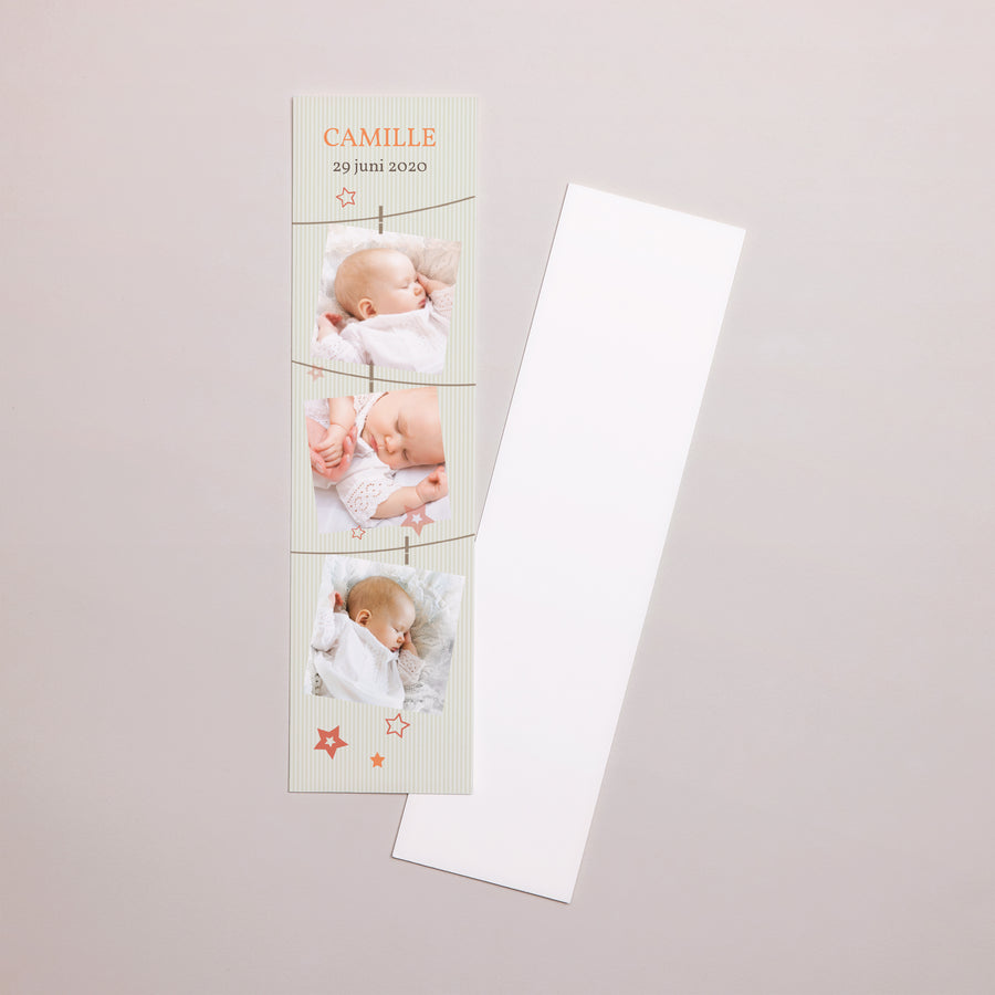 Boekenlegger Doop Bladwijzer Zacht foto