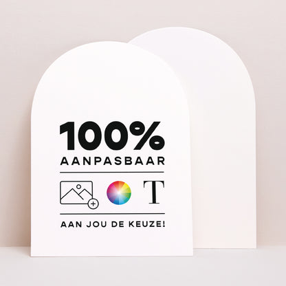 Doopuitnodiging Kleine boog Do It Yourself II foto N° 1