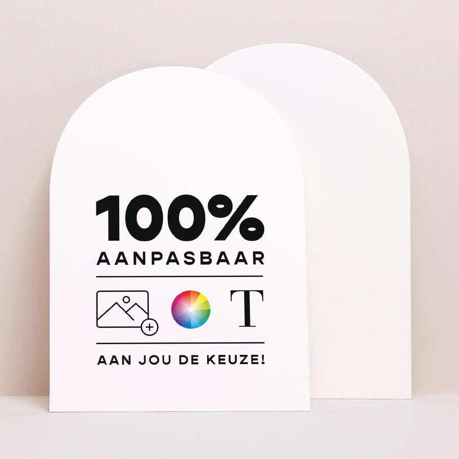 Doopuitnodiging Kleine boog Do It Yourself II foto