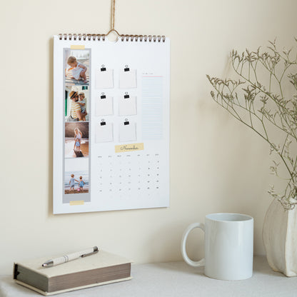 Kalender Eindejaar Muurschildering A4 Grootouders foto N° 3