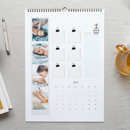 Kalender Eindejaar Muraal A3 Jongen foto N° 2