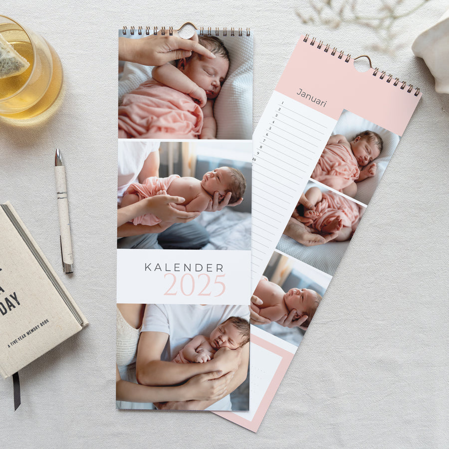 Kalender Eindejaar Perpetueel Meisje foto