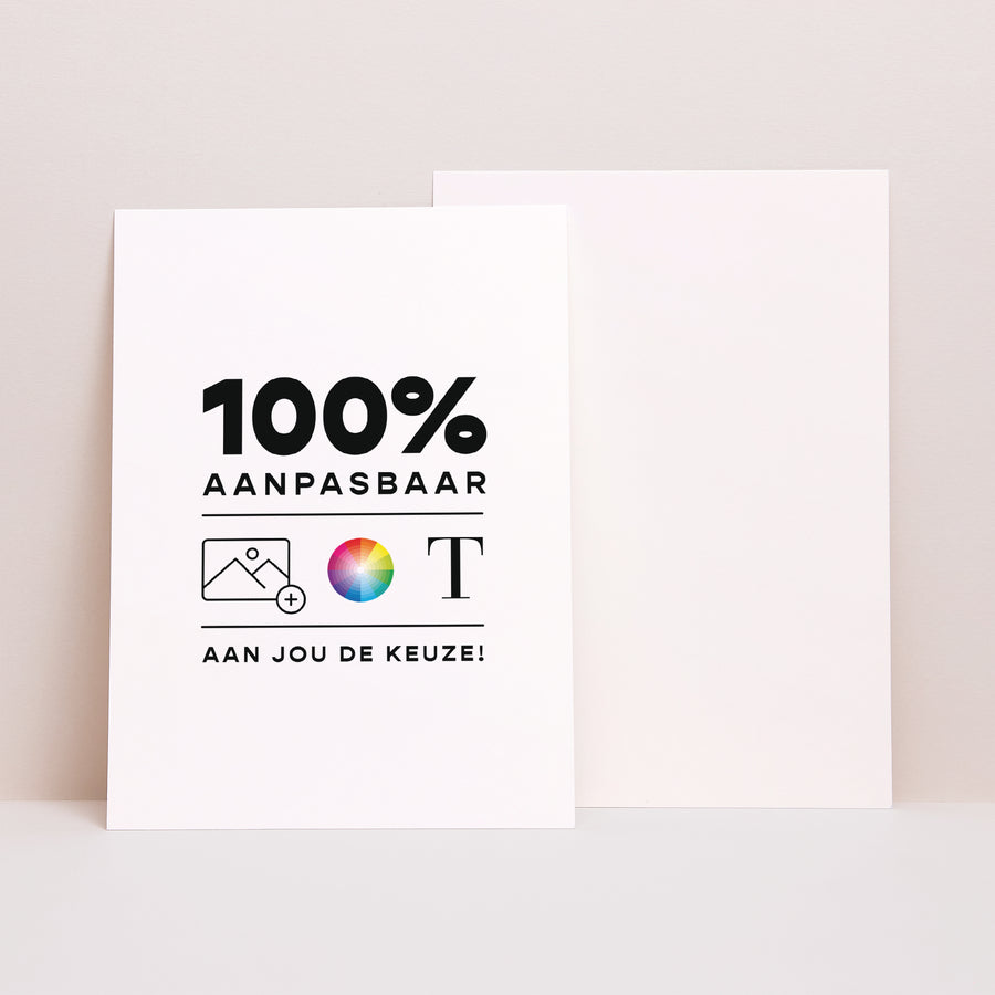 Wenskaart Eindejaar Doe Het Zelf III foto