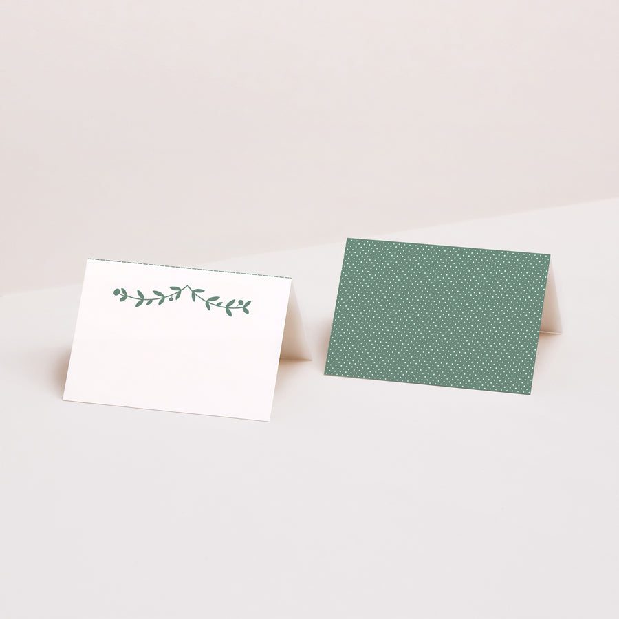 Naamkaartjes Huwelijk 2 luiken Diadem foto