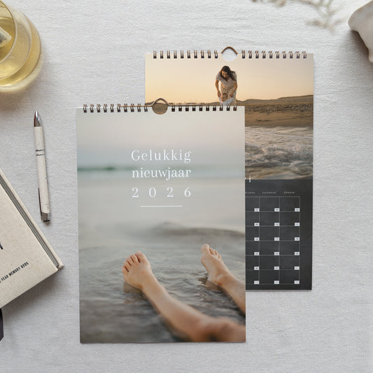 Kalender Eindejaar Muurschildering A4 Heilige lei foto