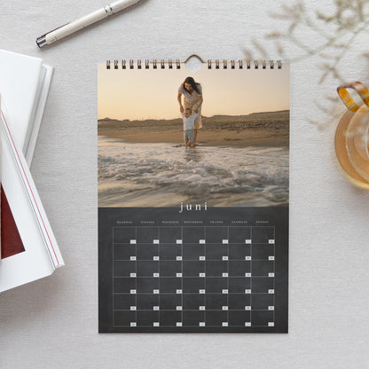 Kalender Eindejaar Muurschildering A4 Heilige lei foto N° 2