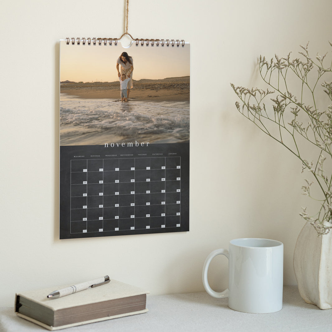 Kalender Eindejaar Muurschildering A4 Heilige lei foto N° 3