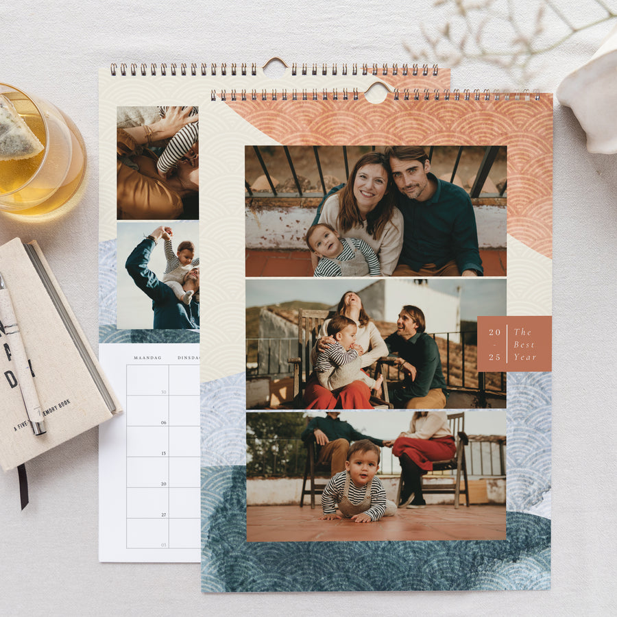 Kalender Eindejaar Muraal A3 Nippon foto