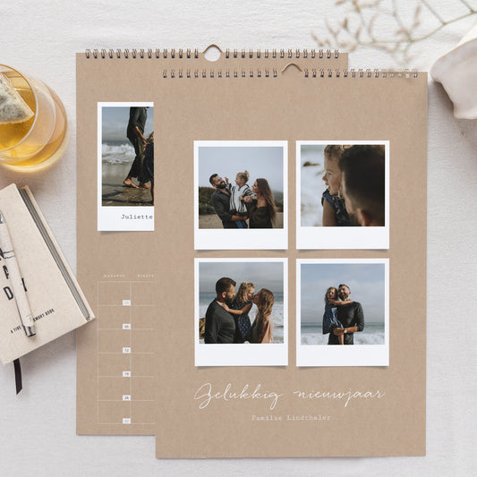 Kalender Eindejaar Muraal A3 Souvenir foto