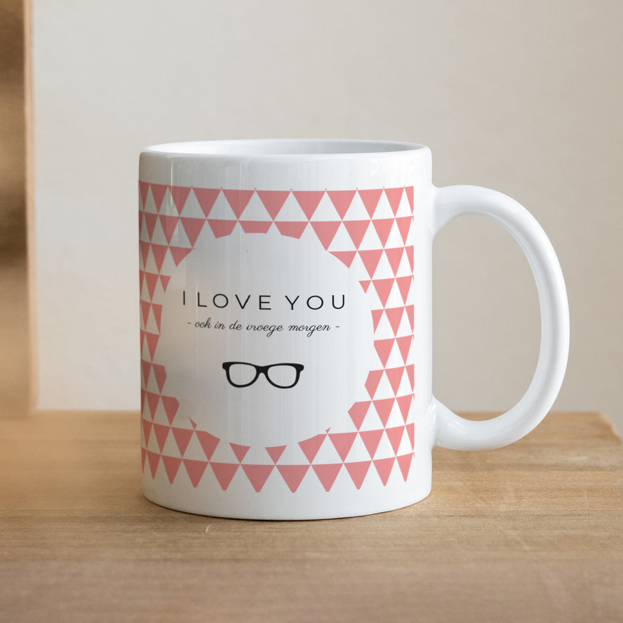 Mok Objecten Wit Mijn Valentijn foto