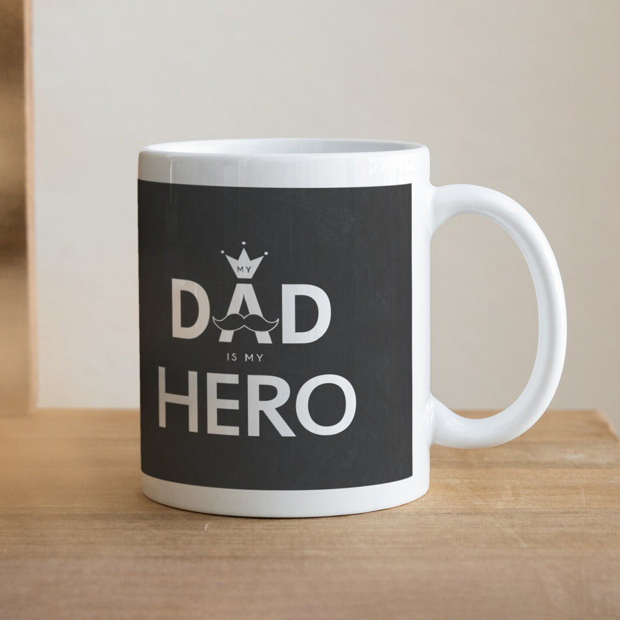 Mok Objecten Wit Mijn held foto