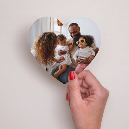 Kerstkaart Eindejaar Hart Geloften van liefde foto N° 2